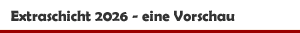 'Extraschicht' 2026 - eine Vorschau