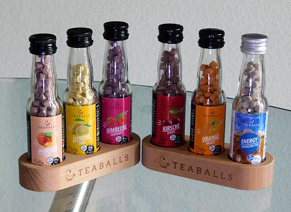 Test: Teaballs in verschiedenen Geschmacksrichtungen