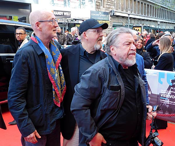 Filmpremiere von 'Vier von hier' in der Lichtburg Essen mit Dietmar B&auml;r, Joachim Kr&oacute;l, Peter Lohmeyer und Armin Rohde