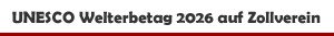 UNESCO-Welterbetag 2026 auf Zollverein