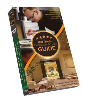 Buch 'Der Gro&szlig;e Restaurant & Hotel Guide 2026' von HDT Medien