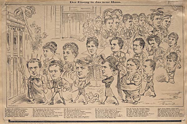 Ausstellung '250 Jahre Burg' im Burgthehater in Wien