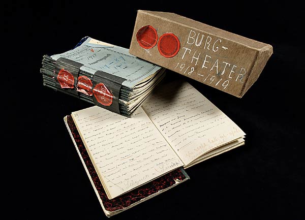 Ausstellung '250 Jahre Burg' im Burgthehater in Wien