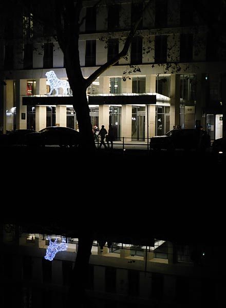 Nachtspaziergang durch die City von D&uuml;sseldorf