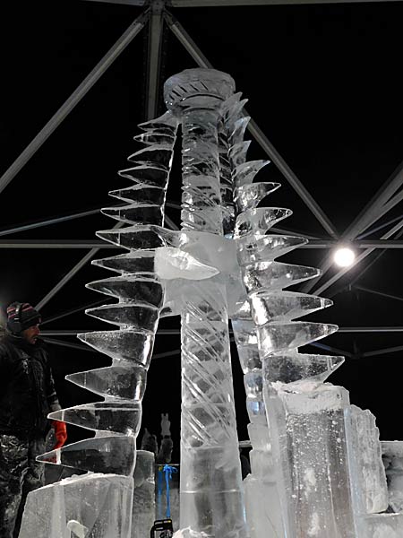 Eisskulpturen-Ausstellung 'Eiswelt' 2025 im Centro Oberhausen
