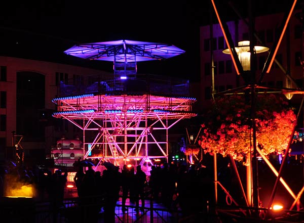 'Essen Light Festival' 2025 in der Essener Innenstadt