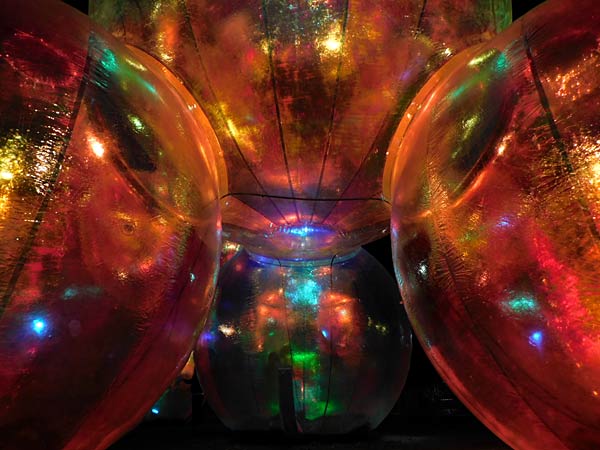 'Essen Light Festival' 2025 in der Essener Innenstadt