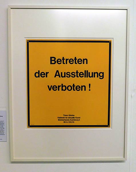 Ausstellung 'German Pop Art' in der Ludwiggalerie Schloss Oberhausen