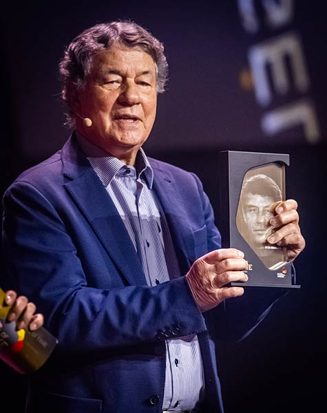 Ehrung der Neuzugänge in der 'Hall of Fame' im Deutschen Fußballmuseum in Dortmund