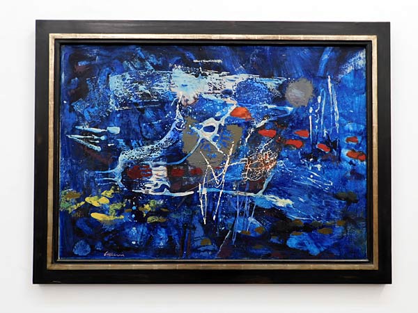 Ausstellung 'Gerhard Hoehme - entr&auml;sel nicht die Orte' im Museum K&uuml;ppersm&uuml;hle in Duisburg