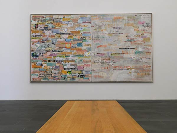 Ausstellung 'Gerhard Hoehme - entr&auml;sel nicht die Orte' im Museum K&uuml;ppersm&uuml;hle in Duisburg