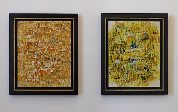 Ausstellung 'Gerhard Hoehme - entr&auml;sel nicht die Orte' im Museum K&uuml;ppersm&uuml;hle in Duisburg