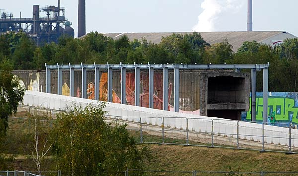 Rundgang über das IGA 2027 Gelände im RheinPark in Duisburg