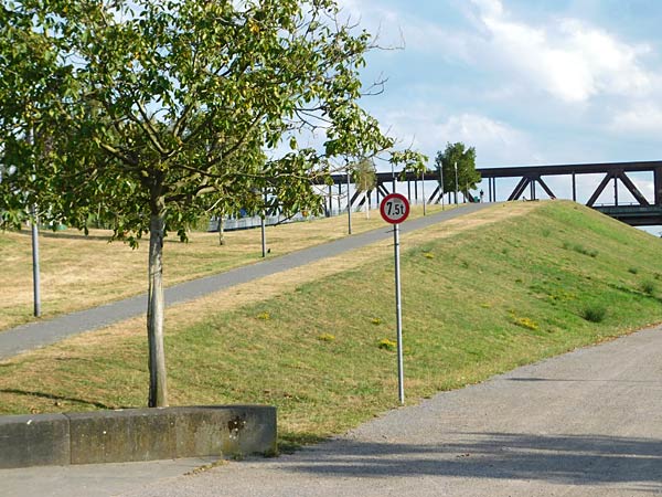 Rundgang über das IGA 2027 Gelände im RheinPark in Duisburg