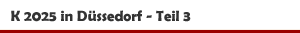 Messe 'K 2025' in Düsseldorf - Teil 3