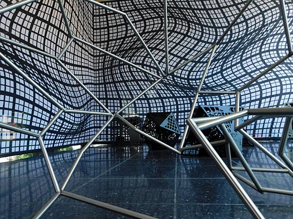 Ausstellung 'Peter Kogler' im Lehmbruck Museum Duisburg