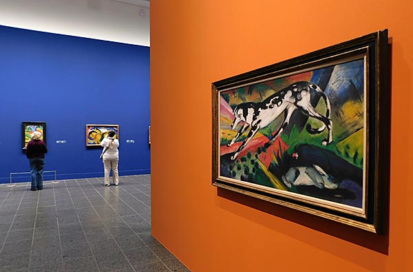 Ausstellung 'Franz Marc. Die Suche nach einer besseren Welt' im K20 in D&uuml;sseldorf