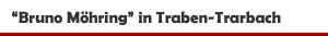 Ausstellung 'Bruno M&ouml;hring' in Traben-Trarbach