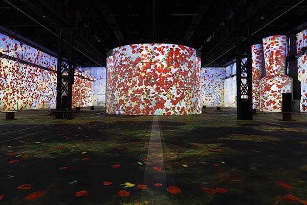 Immersive Schau 'Monet � Meister des Impressionismus' bei Phoenix des Lumi&egrave;res in Dortmund