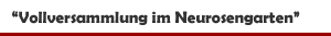 Komödie 'Vollversammlung im Neurosengarten' im Theater im Rathaus in Essen