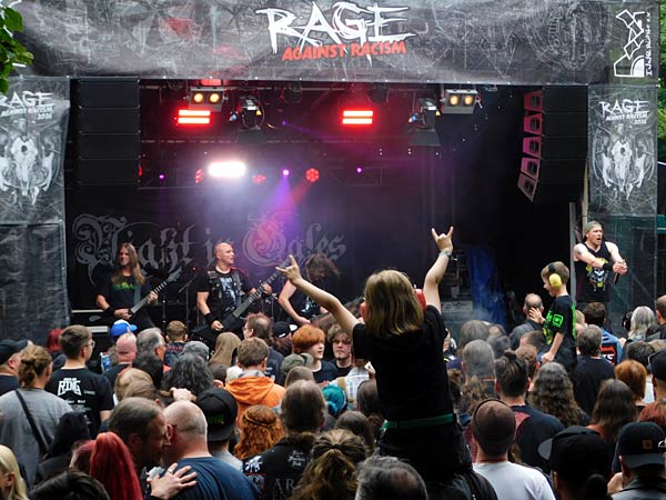 Rock-und Metal-Festival 'Rage against Racism' in Duisburg-Rheinhausen - Tag 2