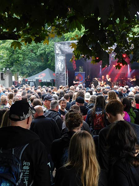 Rock-und Metal-Festival 'Rage against Racism' in Duisburg-Rheinhausen - Tag 2