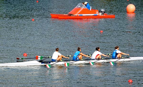 Einweihung des neuen Regattahauses auf der Regattabahn in Duisburg