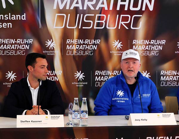 Weltrekord-Versuch mit Joey Kelly beim Rhein-Ruhr-Marathon 2026 in Duisburg