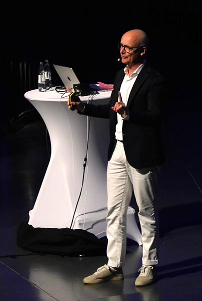 Karsten Schwanke im Gasometer Oberhausen