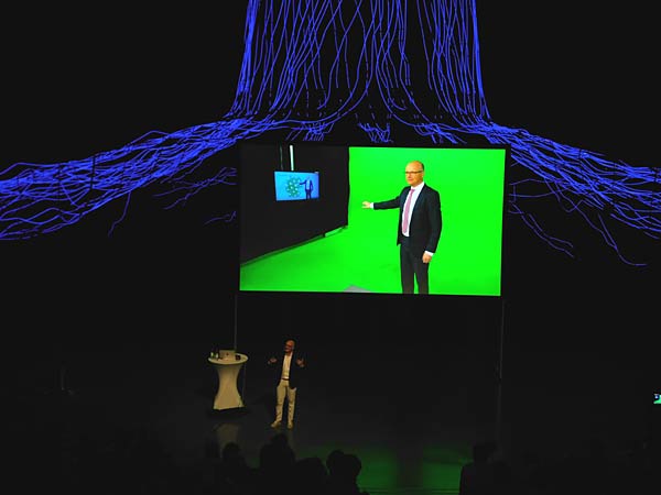 Karsten Schwanke im Gasometer Oberhausen