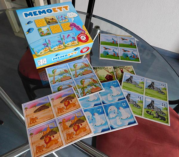 Spiel 'Memoett' von Piatnik