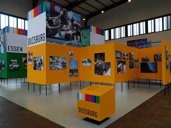 Ausstellung 'Vielfalt und Tradition. Sportland NRW' auf Zollverein