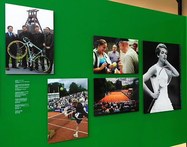 Ausstellung 'Vielfalt und Tradition. Sportland NRW' auf Zollverein