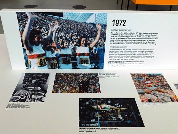 Ausstellung 'Vielfalt und Tradition. Sportland NRW' auf Zollverein