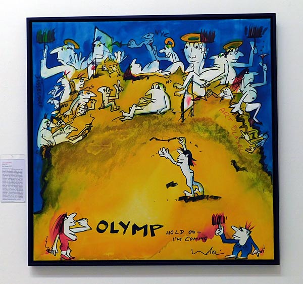 Ausstellung 'Udo Lindenberg  Kometenhaft panisch' in der Ludwiggalerie Schloss Oberhausen