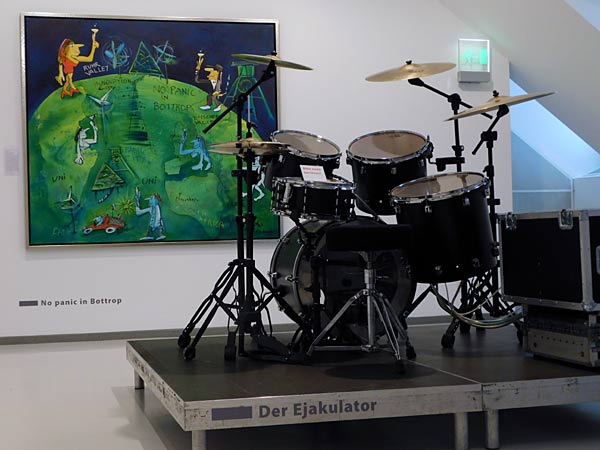 Ausstellung 'Udo Lindenberg  Kometenhaft panisch' in der Ludwiggalerie Schloss Oberhausen