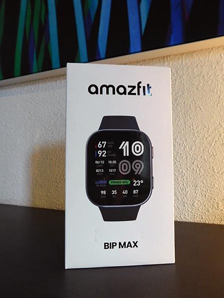 Produkttest: Sport- und Fitnessuhr 'Amazfit Bip Max'