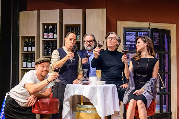 Kom&ouml;die 'Weinprobe f&uuml;r Anf&auml;nger' im Theater im Rathaus in Essen